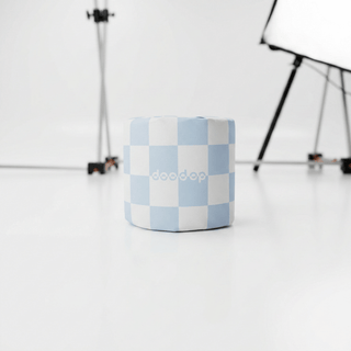 Toalettpapper 1-pack | Blue Fluffy Marshmallow Cloud Roll | Rutig